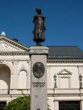 Ännchen-von-Tharau-Brunnen auf dem Theaterplatz in Memel
