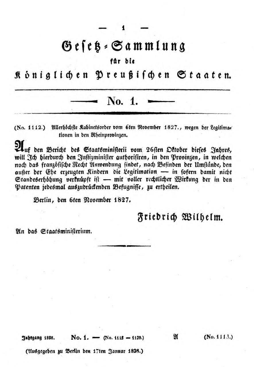 Legitimationspatente