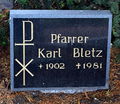 Pfarrer Karl Bletz (1902-1981)