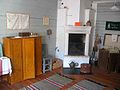 Küchenecke, Kamin