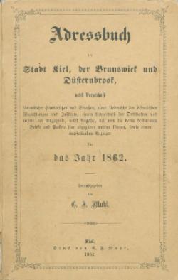 Adressbuch Kiel 1862 Titel.djvu