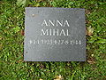 Anna Mihal *1.1.1923+27.8.1944