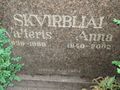 SKVIRBLIAI - Valteris und Anna geb. Tezins