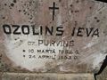 OZOLINŠ Ieva geb. Purvins